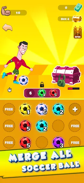 Lifting Ronaldo [MOD: безлимитные деньги и новые уровни] Screenshot 5