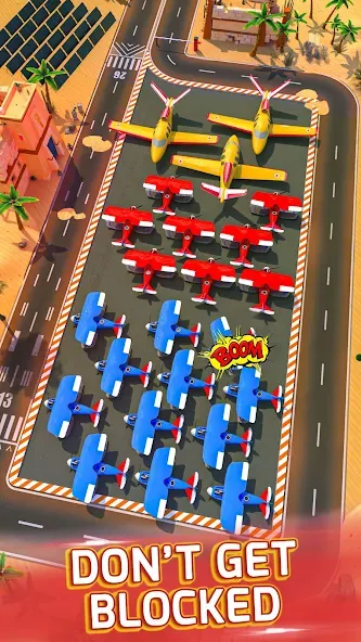 Runway Parking Jam [MOD: безлимитные деньги и подсказки] Screenshot 4