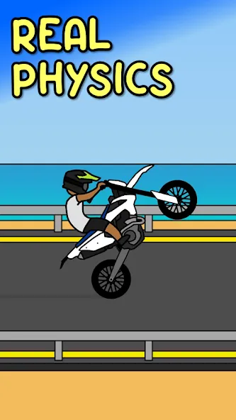 Wheelie Life [MOD: безлимитные деньги и топливные ресурсы] Screenshot 1