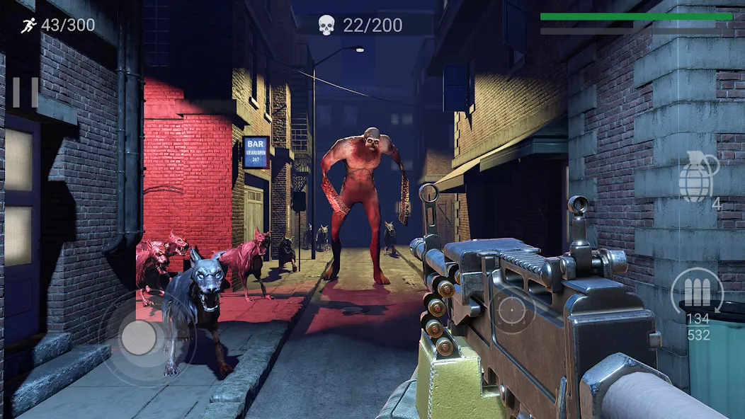 Zombeast: FPS Zombie Shooter [MOD: безлимитные патроны и мощное оружие] Screenshot 2