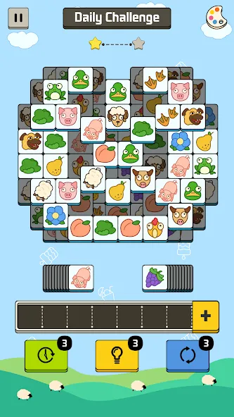 Sheep N Sheep: Daily Challenge [MOD: безлимитные подсказки и жизни] Screenshot 3