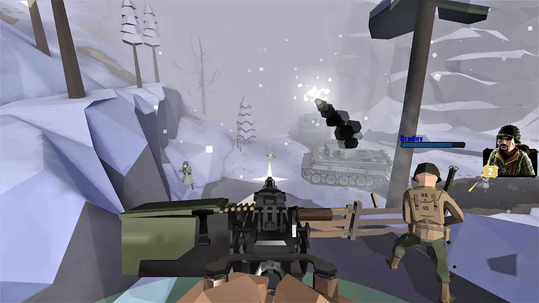 World War Polygon: WW2 shooter [MOD: безлимитные патроны и здоровье] Screenshot 5