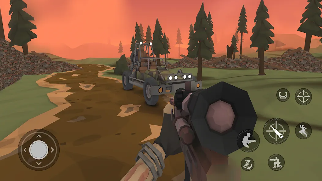 The Walking Zombie 2: Shooter [MOD: безлимитные патроны и здоровье] Screenshot 3