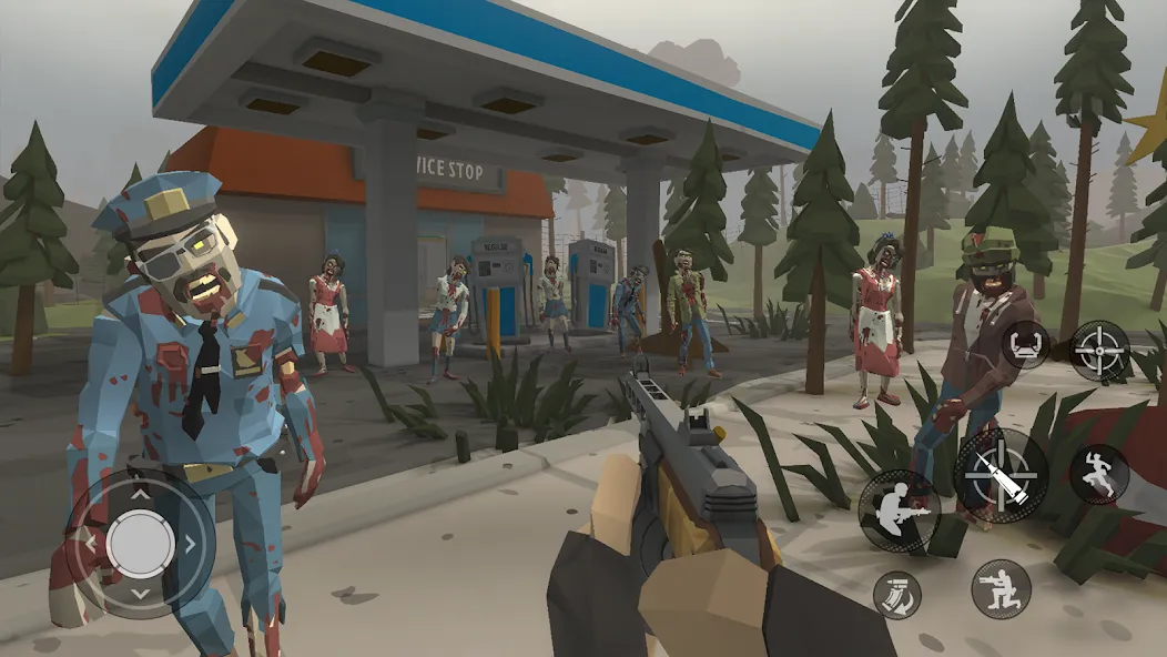 The Walking Zombie 2: Shooter [MOD: безлимитные патроны и здоровье] Screenshot 5
