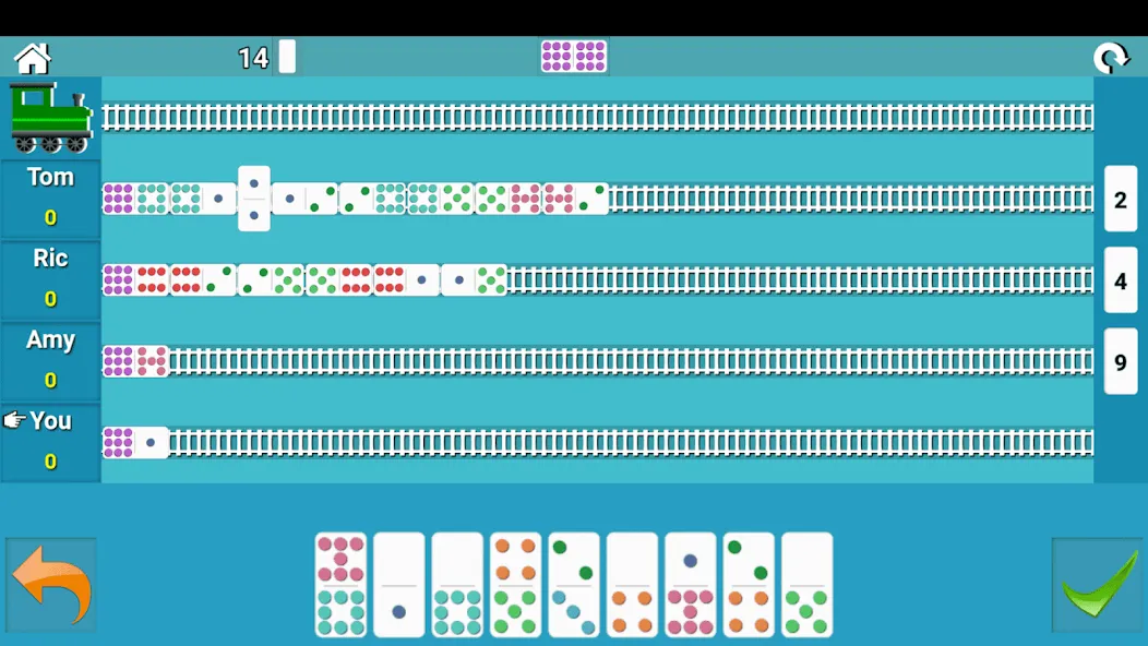 Train Dominoes [MOD: безлимитные монеты и все уровни] Screenshot 3