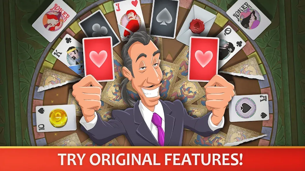 Solitaire Perfect Match [MOD: без рекламы и бесконечные подсказки] Screenshot 4