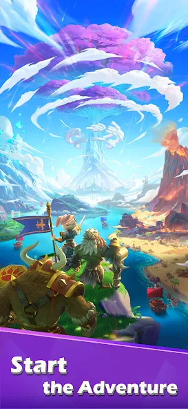 Animal Lords : Merge &amp; Rumble [MOD: безлимитные монеты и усиленные герои] Screenshot 5