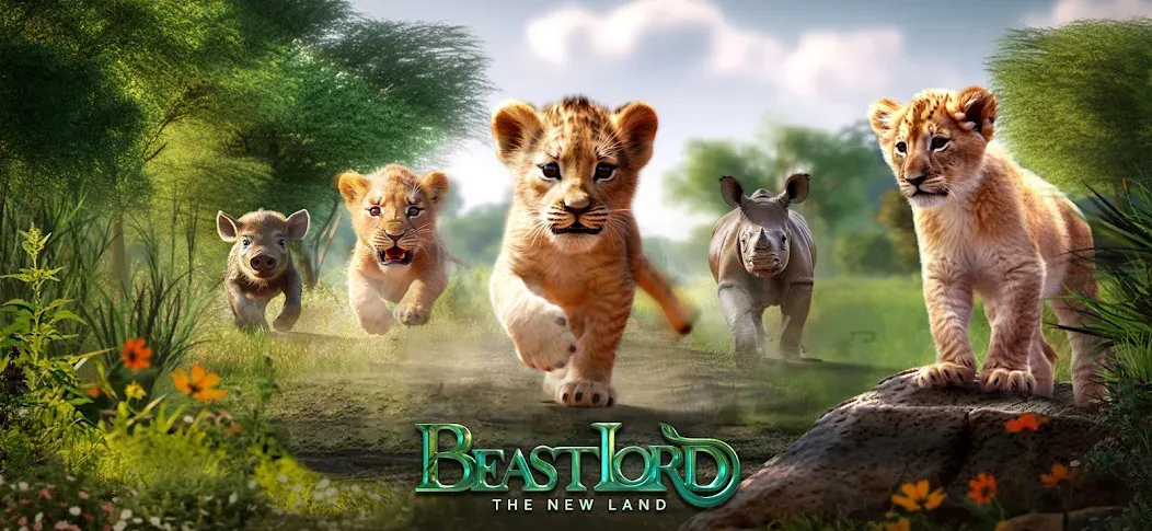 Beast Lord: The New Land [MOD: безлимитные ресурсы и ускоренное развитие] Screenshot 1