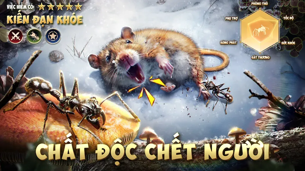 Vương Quốc Kiến - Gamota [MOD: безлимитные ресурсы и ускорение развития] Screenshot 2