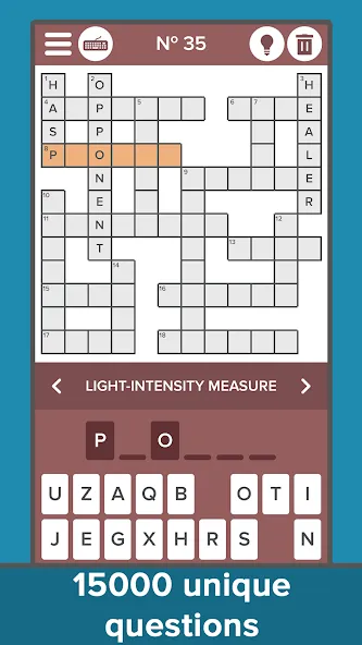 Crossword: Grand collection [MOD: безлимитные подсказки и открыты все уровни] Screenshot 1