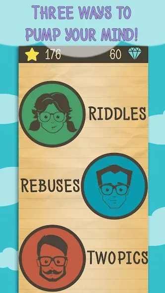 Riddles, Rebuses and Two Pics [MOD: открыты все загадки и ребусы] Screenshot 5