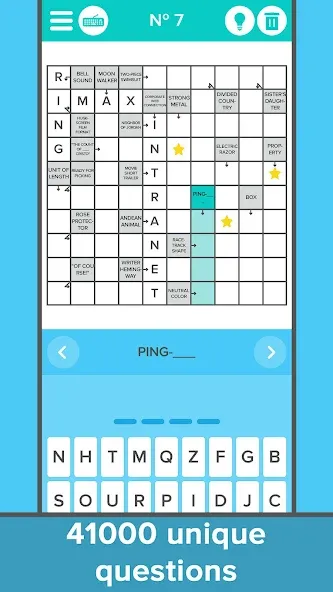 Crossword: Arrowword puzzles [MOD: безлимитные подсказки и открыты все уровни] Screenshot 1