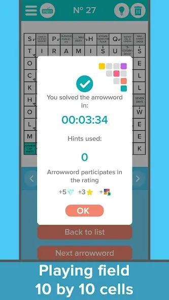 Crossword: Arrowword puzzles [MOD: безлимитные подсказки и открыты все уровни] Screenshot 5