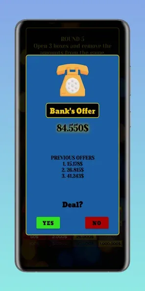 Deal or No Deal [MOD: безлимитные деньги и все кейсы открыты] Screenshot 3
