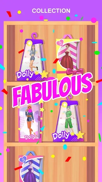 Doll Makeover - DIY 3D Dolly [MOD: безлимитные деньги и алмазы] Screenshot 5