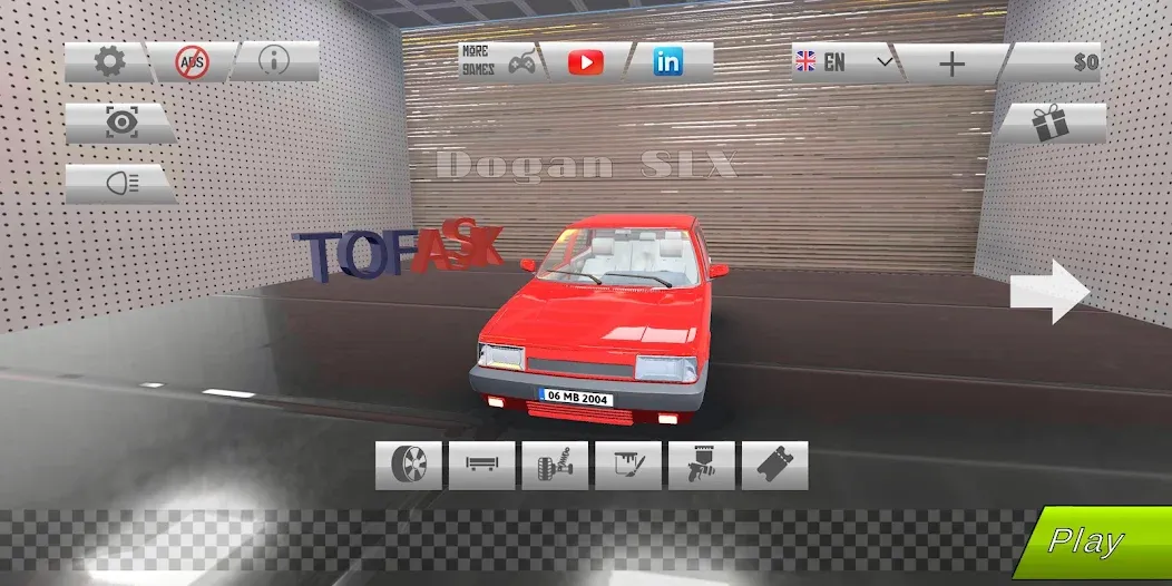 TOFAS Dogan SLX Simulation [MOD: безлимитные деньги и все машины открыты] Screenshot 1
