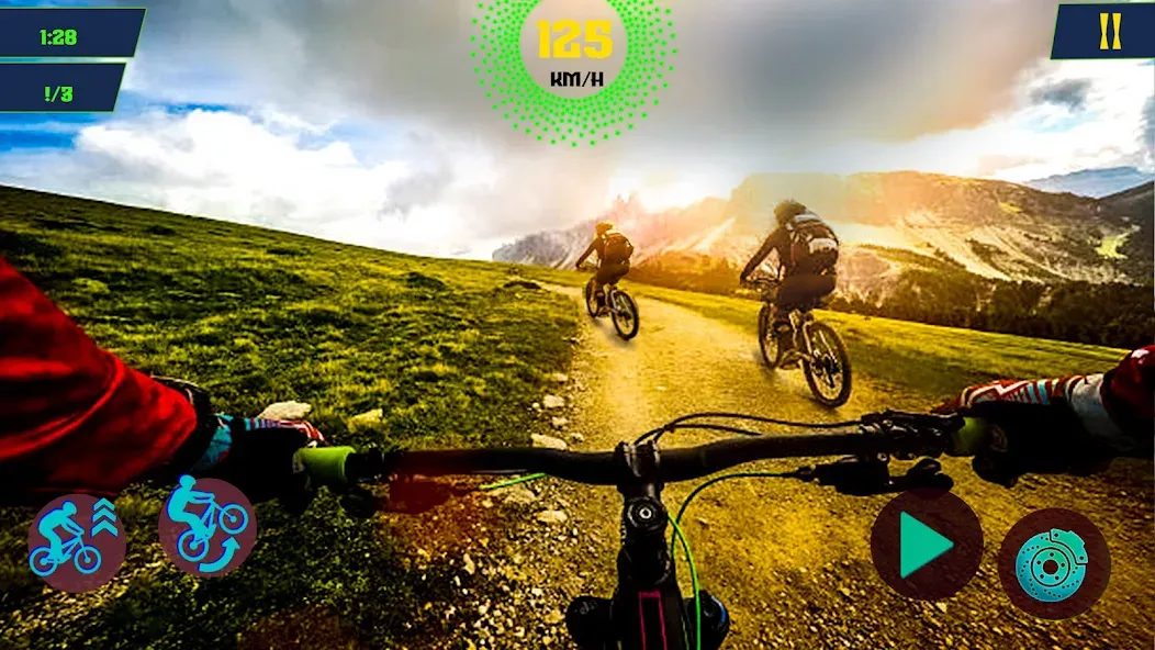 Bmx Games Freestyle Bike Game [MOD: безлимитные деньги и все трюки] Screenshot 1