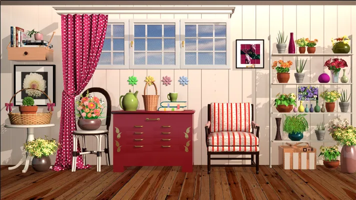 Retro Rooms Escape [MOD: открыты все комнаты и подсказки] Screenshot 3