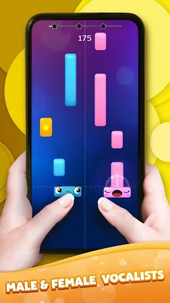 Duet Tiles: Dual Vocal Music [MOD: безлимитные ноты и все песни открыты] Screenshot 3