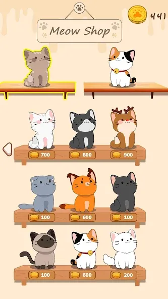 Duet Cats: Cute Cat Music [MOD: разблокированы все песни и коты] Screenshot 1