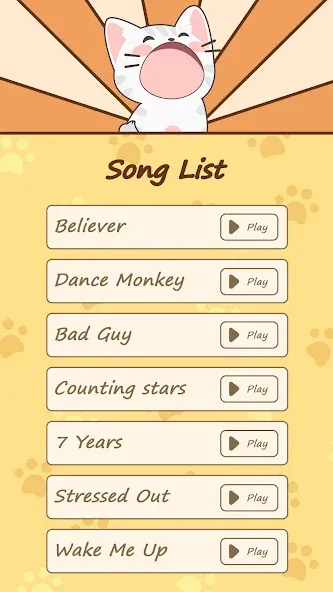 Duet Cats: Cute Cat Music [MOD: разблокированы все песни и коты] Screenshot 2