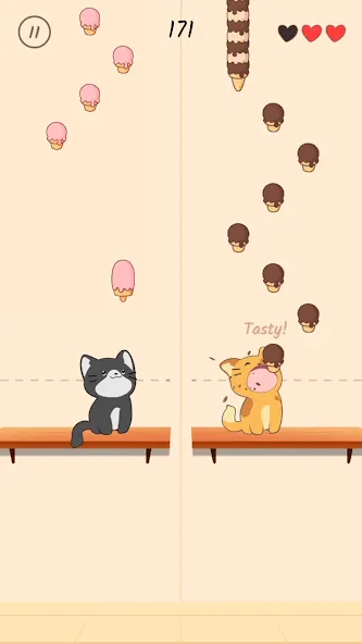 Duet Cats: Cute Cat Music [MOD: разблокированы все песни и коты] Screenshot 3