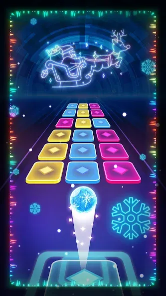 Color Hop 3D - Music Game [MOD: разблокированы все уровни и песни] Screenshot 2
