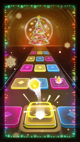 Color Hop 3D - Music Game [MOD: разблокированы все уровни и песни] Screenshot 4