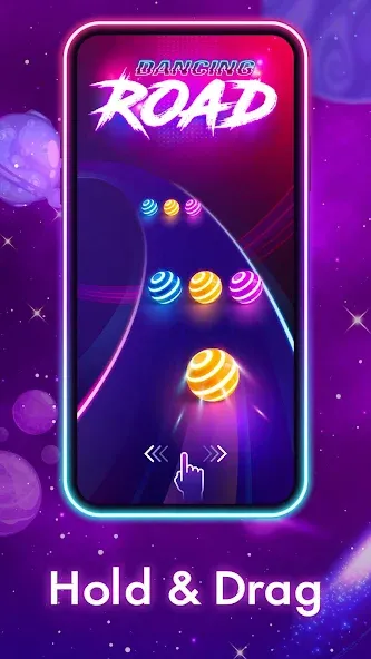 Dancing Road: Color Ball Run! [MOD: безлимитные жизни и все скины] Screenshot 3