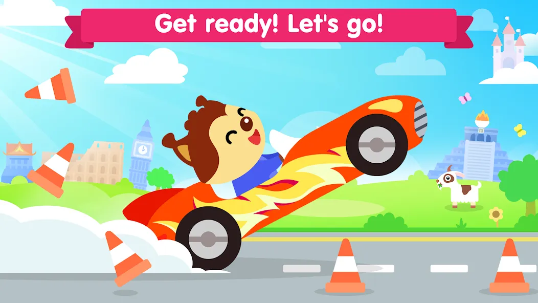 Car games for kids &amp; toddler [MOD: без рекламы, открыты все машины] Screenshot 4