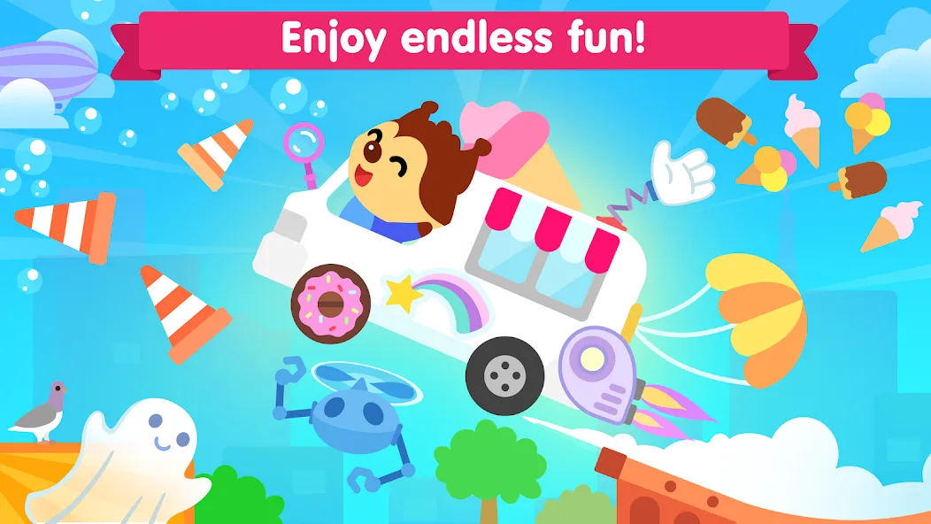Car games for toddlers &amp; kids [MOD: разблокированы все машинки] Screenshot 2