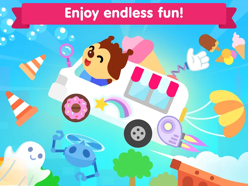 Car games for toddlers &amp; kids [MOD: разблокированы все машинки] Screenshot 5