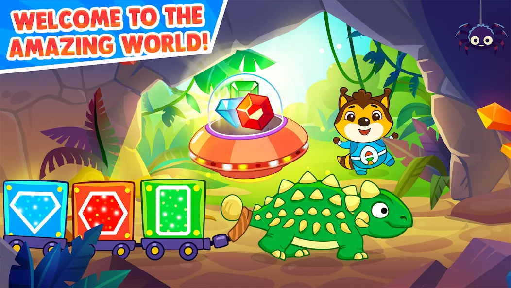 Dinosaur games for toddlers [MOD: разблокированы все динозавры и игры] Screenshot 1