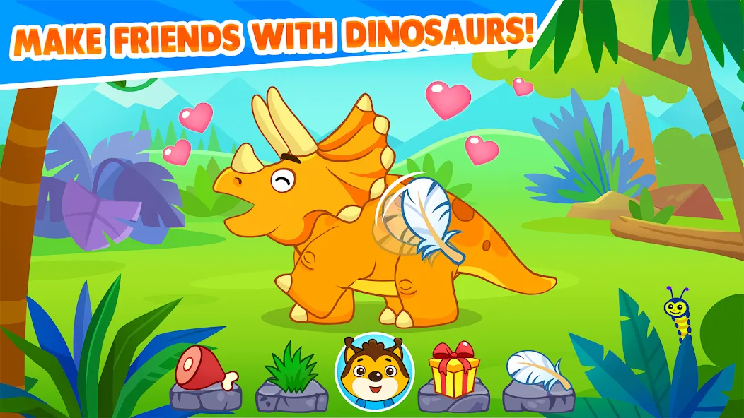 Dinosaur games for toddlers [MOD: разблокированы все динозавры и игры] Screenshot 4