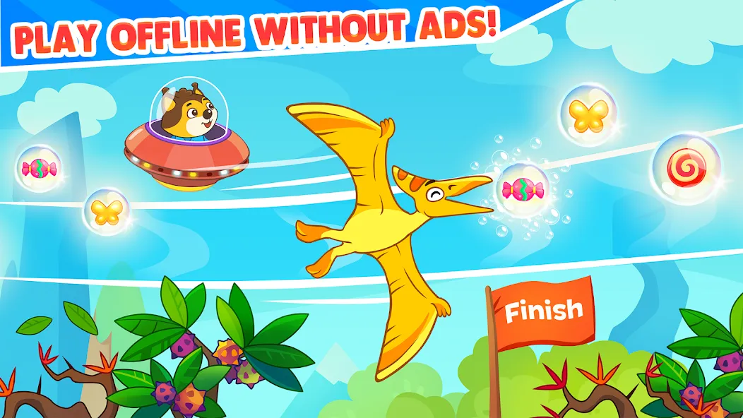 Dinosaur games for toddlers [MOD: разблокированы все динозавры и игры] Screenshot 5