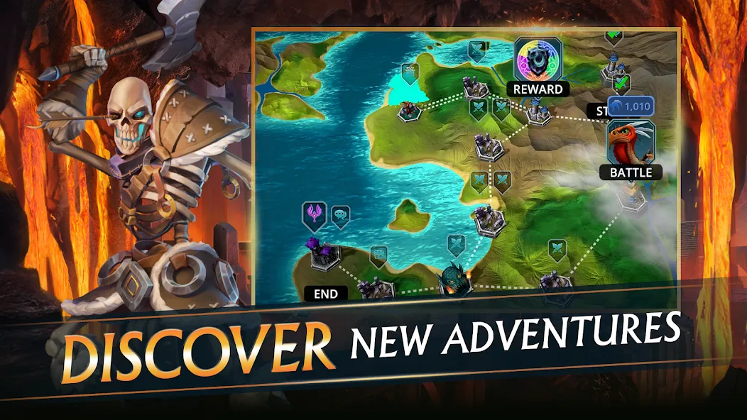 Puzzle Quest 3 - Match 3 RPG [MOD: безлимитные ресурсы и урон] Screenshot 2