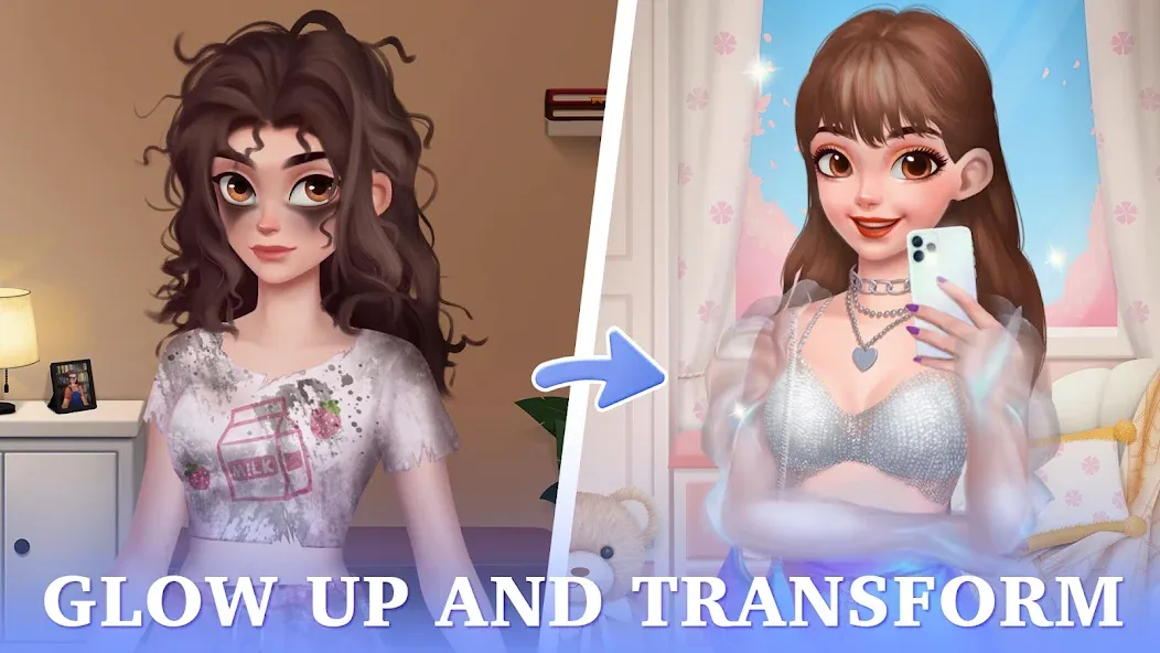 Fantasy Stylist: Match 3 [MOD: безлимитные монеты и жизни] Screenshot 1