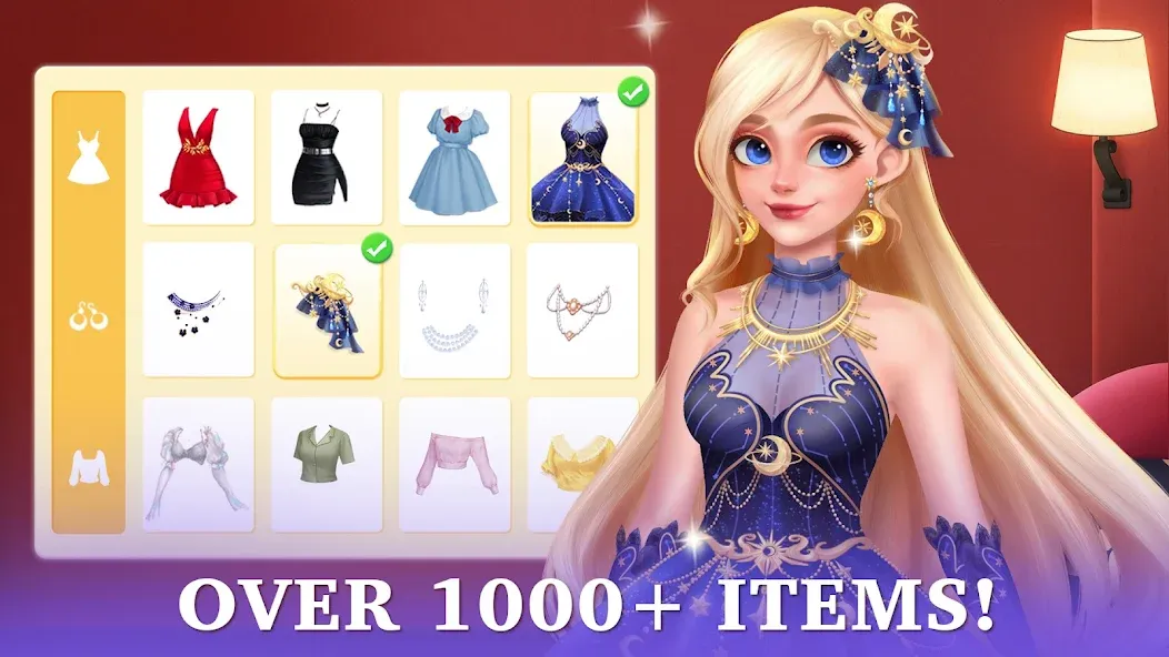 Fantasy Stylist: Match 3 [MOD: безлимитные монеты и жизни] Screenshot 3