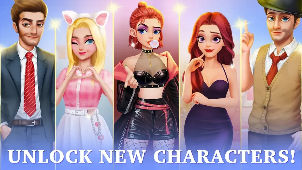 Fantasy Stylist: Match 3 [MOD: безлимитные монеты и жизни] Screenshot 5