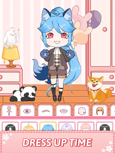 Vivi Story - Dress Up Game [MOD: много монет и все наряды открыты] Screenshot 1