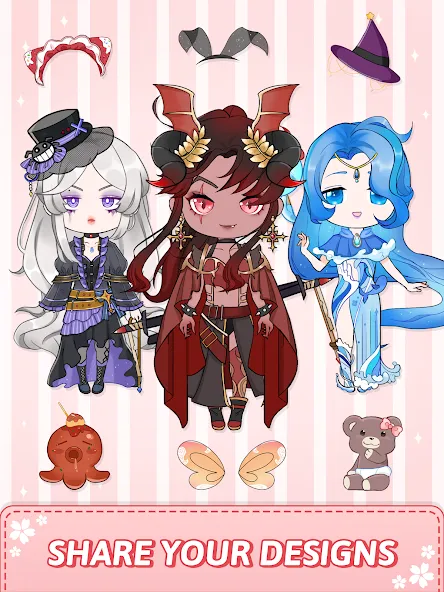 Vivi Story - Dress Up Game [MOD: много монет и все наряды открыты] Screenshot 2