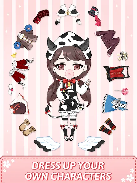 Vivi Story - Dress Up Game [MOD: много монет и все наряды открыты] Screenshot 4