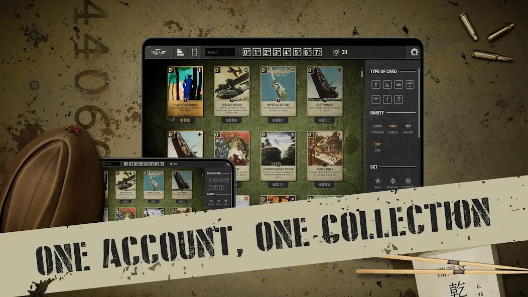 KARDS - The WW2 Card Game [MOD: безлимитные ресурсы и карты] Screenshot 5