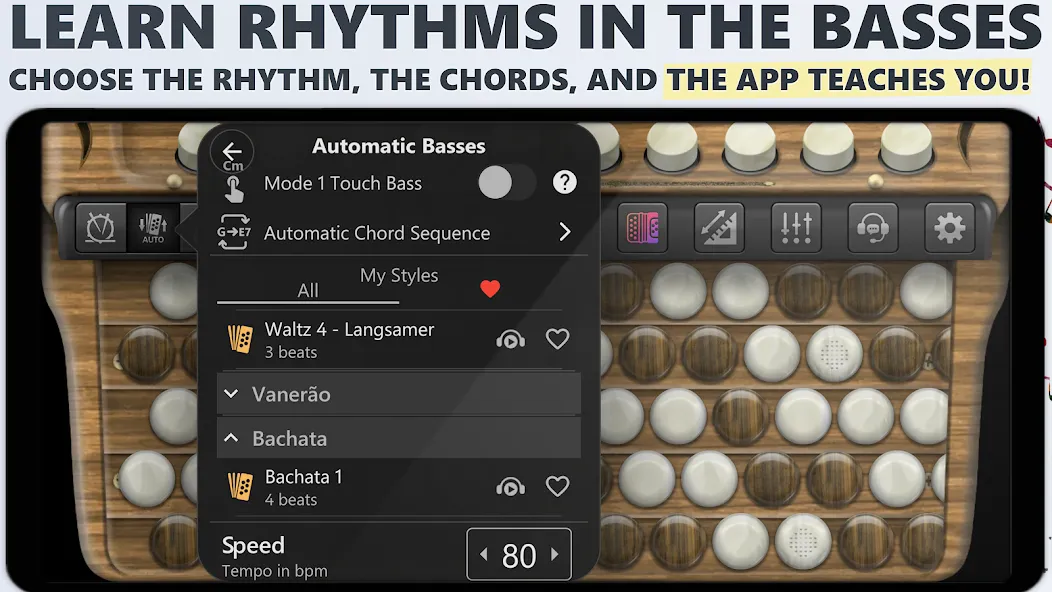 Accordion Chromatic Button [MOD: хроматические кнопки без ограничений] Screenshot 4