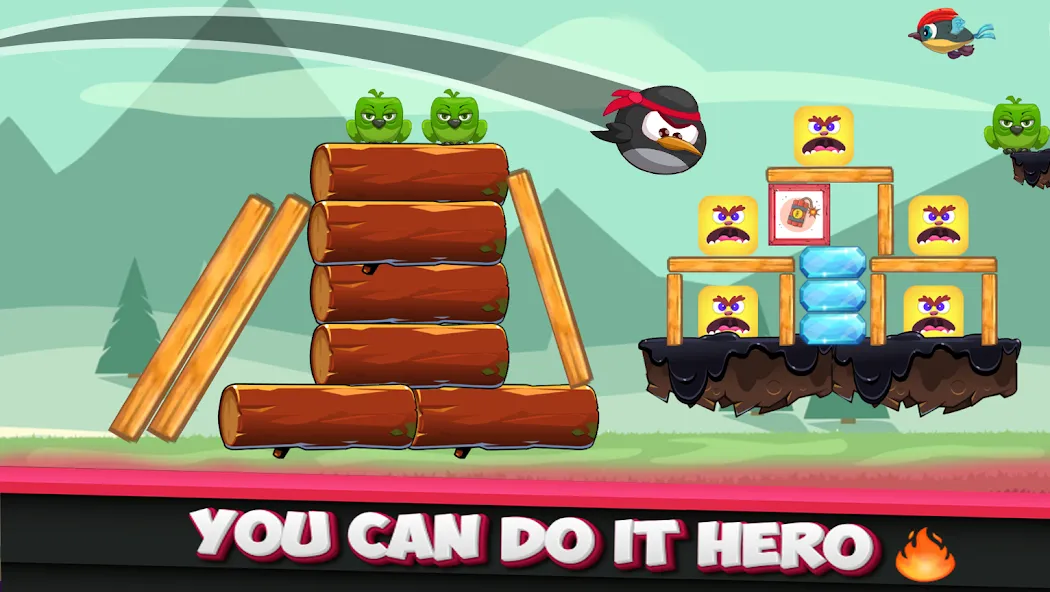 Angry Penguin [MOD: безлимитные монеты и все уровни] Screenshot 2