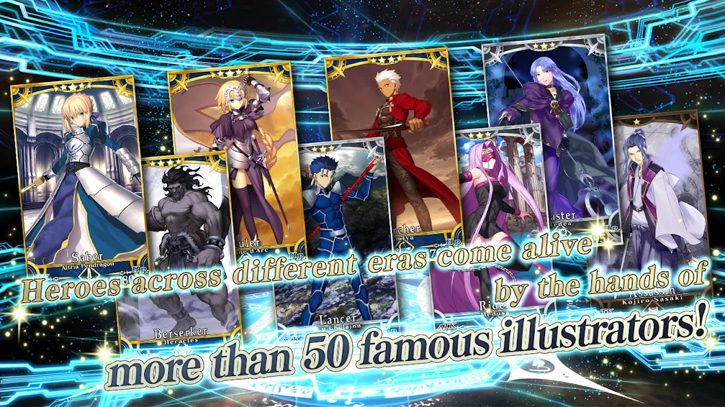 Fate/Grand Order (English] [MOD: неограниченные ресурсы и усиленные персонажи] Screenshot 4