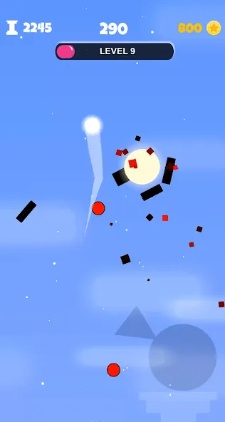 Fighter Ball [MOD: бесконечные жизни и усиления] Screenshot 3