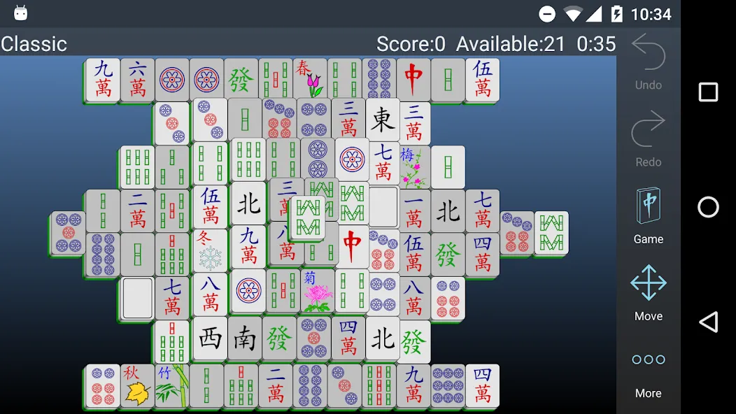 Mahjongg Builder [MOD: безлимитные подсказки и открыты все уровни] Screenshot 2