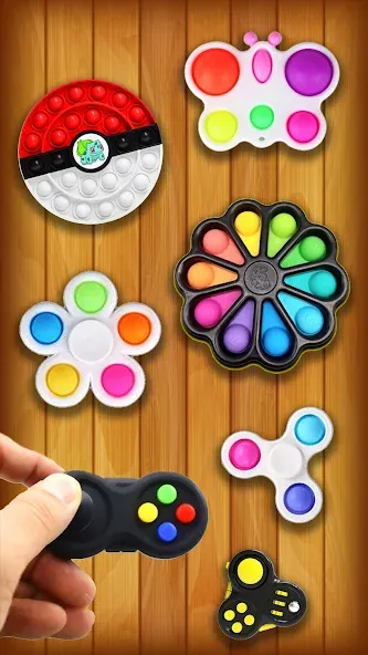 Antistress: Pop It Games 3D [MOD: все уровни и без рекламы] Screenshot 3