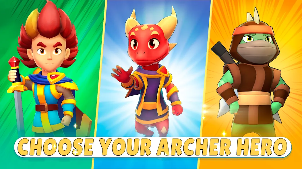 Dragono: Archer's Fire &amp; Magic [MOD: много денег и усиленный урон] Screenshot 1